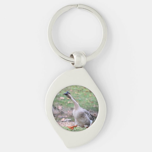Silly goose keychain (Front)