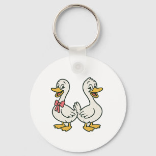 Silly goose kids keychain