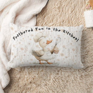 Silly Goose Kitchen Throw Pillow