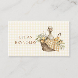 Silly Goose Lemon Watercolor Shower Place cards