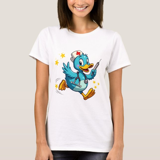 Silly Goose Nurse -Nursing Student Gift for Nurses T-Shirt (Front)