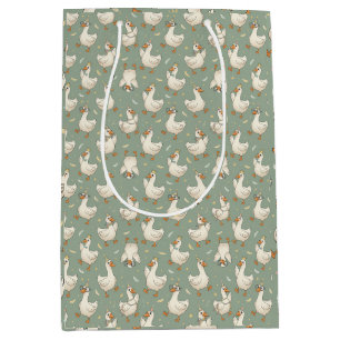 Silly Goose Party Parade Funny Birthday Medium Gift Bag