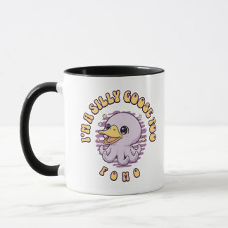 Silly Goose Purple Octopus Mug