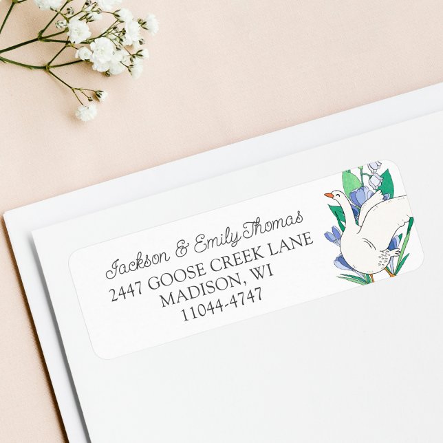 Silly Goose Return Address Labels (Creator Uploaded)