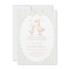 Silly Goose Sage Green Baby Shower