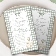 Silly Goose Sage Green Coquette Books for Baby