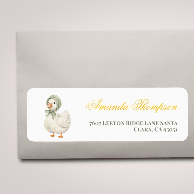 Silly Goose Sage Green Gender Neutral Baby Shower (Creator Uploaded)