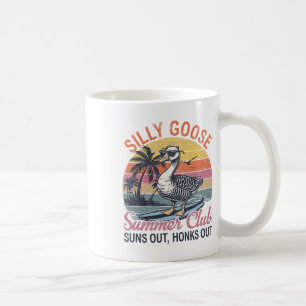 Silly Goose Summer Club Surfing Lover Beach Trip V Coffee Mug