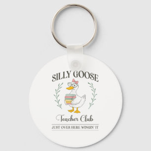 Silly Goose Teacher Club _1 Keychain