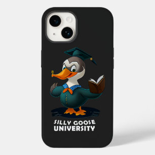 Silly Goose University Student Funny Case-Mate iPhone 14 Case