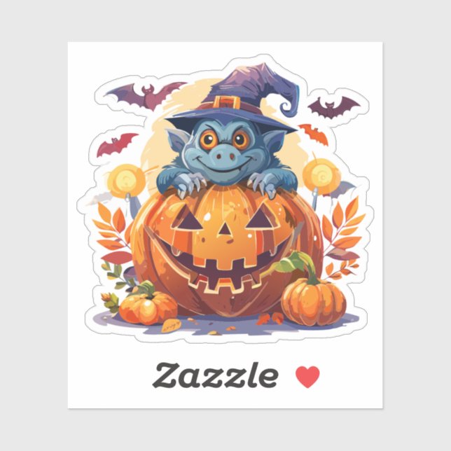 Silly Halloween Monster (Sheet)