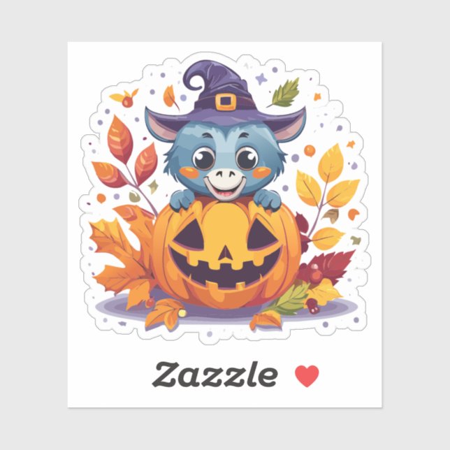 Silly Halloween Monster (Sheet)