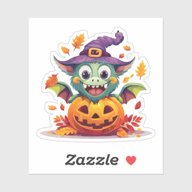 Silly Halloween Monster (Sheet)