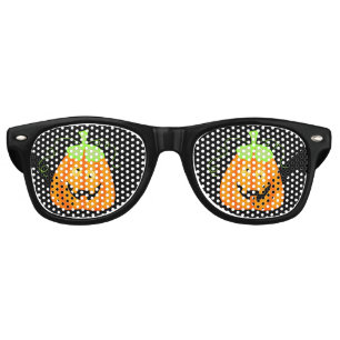 Silly Halloween Pumpkin Party Sunglass Shades