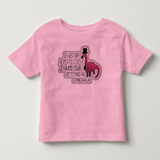 Silly Kid's T, Pet Dinosaur Toddler T-shirt