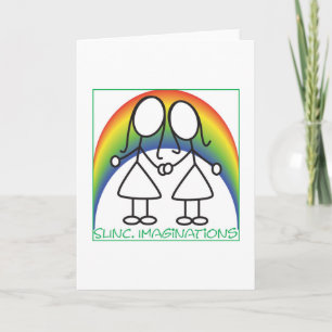 Silly Lesbians -Card Card
