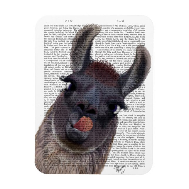 Silly Llama Magnet (Vertical)