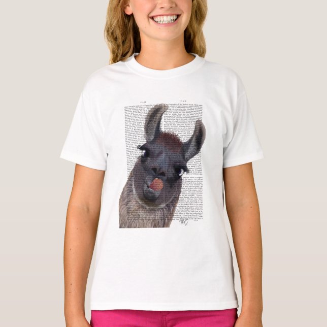 Silly Llama T-Shirt (Front)