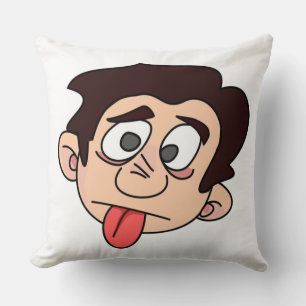 SILLY MAN THROW PILLOW