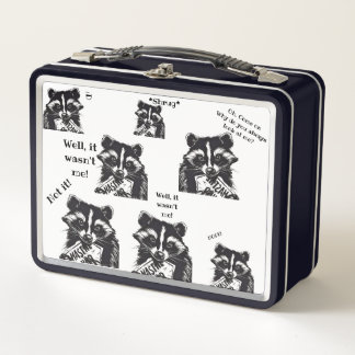 Silly  metal lunch box