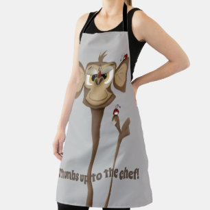 Silly Monkey and Ladybugs Apron