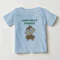 Silly Monkey - Baby Fine Jersey T-Shirt