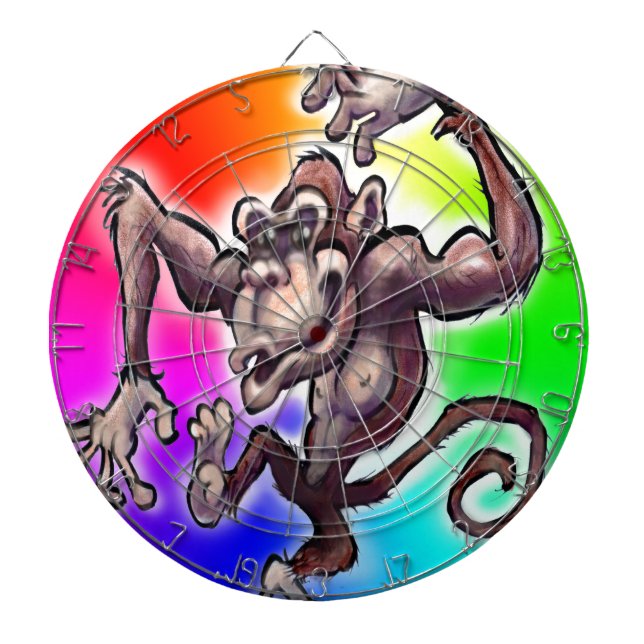 Silly Monkey Dartboard (Front)