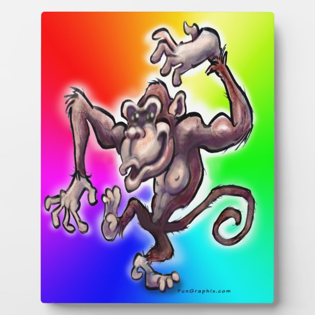 Silly Monkey Plaque (Front)