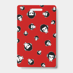 silly monkey Teacher Hall Pass Badge