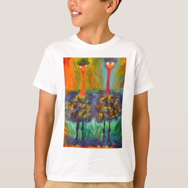 Silly ostrich shirt (Front)