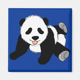 Silly Panda Magnet
