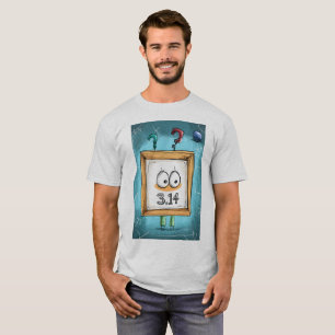 Silly Pi with Personality – 3.14 Gets Playful T-Shirt