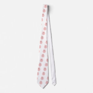 Silly pink pig tie
