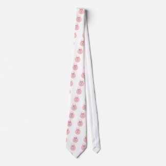 Silly pink pig tie