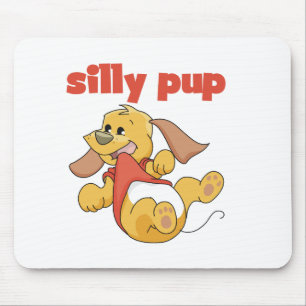Silly Pup Mouse Pad