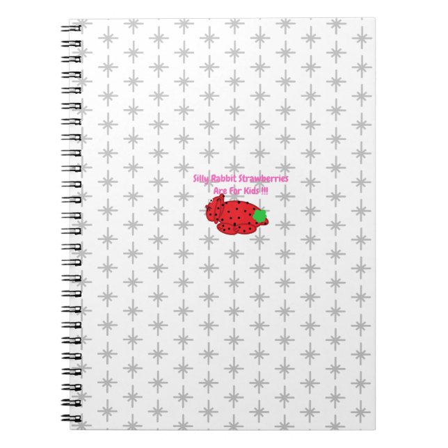 SILLY RABBIT NOTEBOOK (Front)