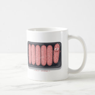 Silly Sausage coffee mug
