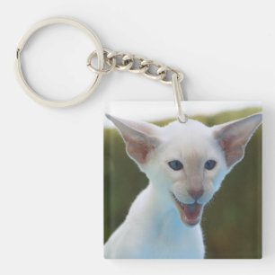 Silly Siamese Keychain