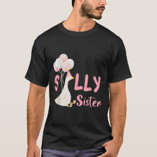 Silly Sister Goose Family Matching Birthday Squad T-Shirt