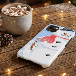 Silly Snowman  iPhone 13 Case