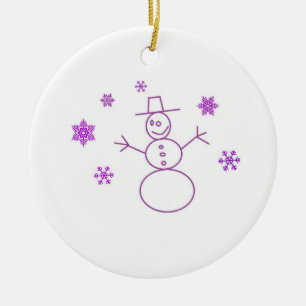 Silly Snowman Ornament