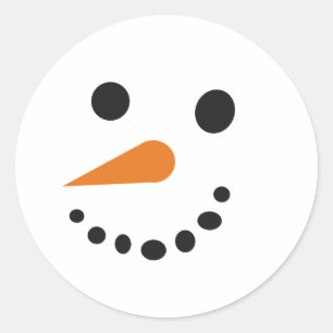 Silly Snowman Sticker