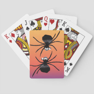 Silly Spiders Playing Cards