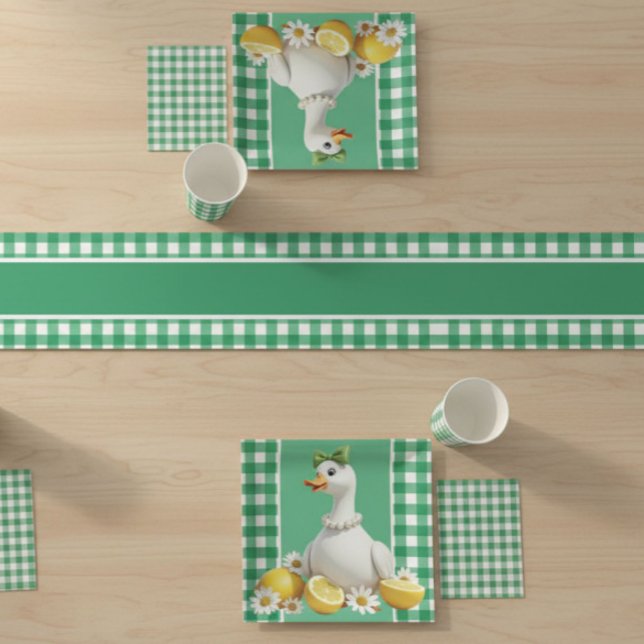 Silly White Goose Paper Plate (Creator Uploaded)