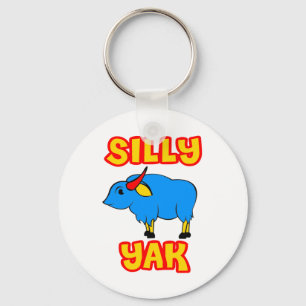 Silly Yak Keychain