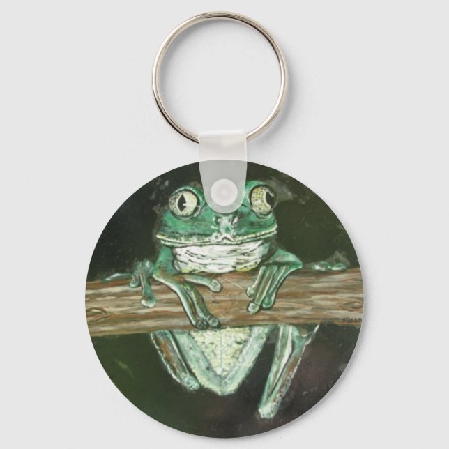 Sillyfrog Keychain (Front)