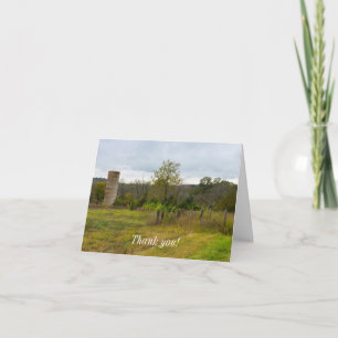 Silo Still Stands Thank You Card