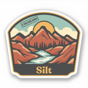 Silt, Autocollant Colorado