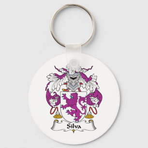 Silva Family Crest Keychain