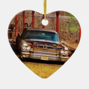 Silver 1963 Sadan Deville Ceramic Ornament